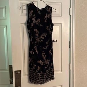 Ann Taylor Sleeveless Wrap Dress Size 6